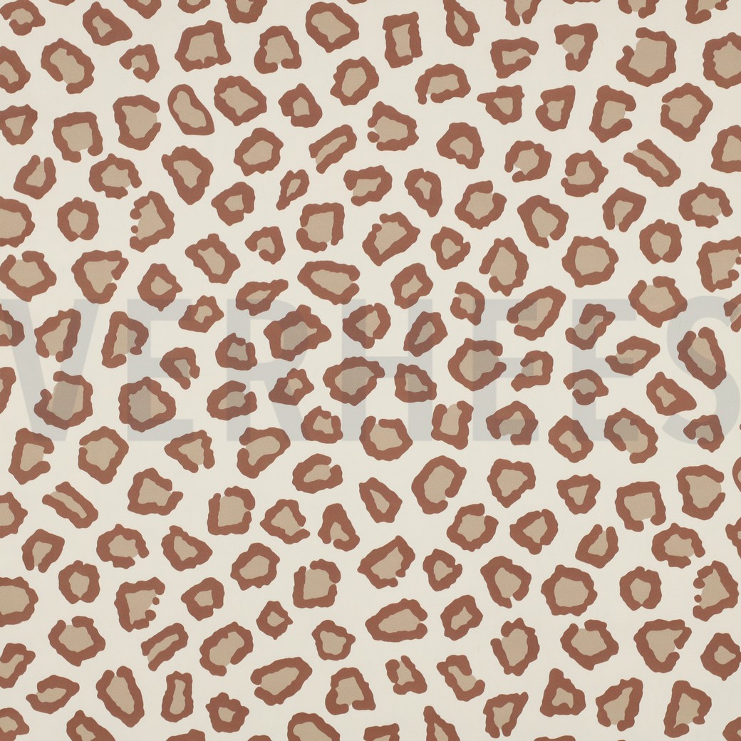 RAINCOAT DIGITAL ANIMAL SKIN OFF WHITE