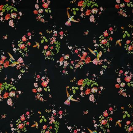 MAGNOLIA STRETCH ZWART (hover)