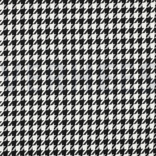 PIED DE POULE ZWART/WIT #7