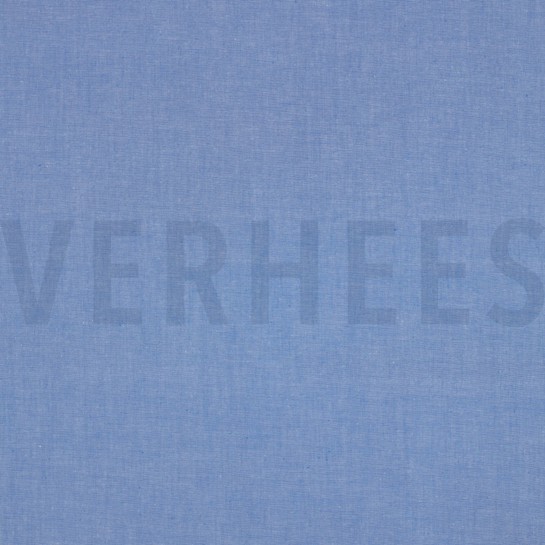 TEINT EN FIL POPELINE BLEU CIEL #7