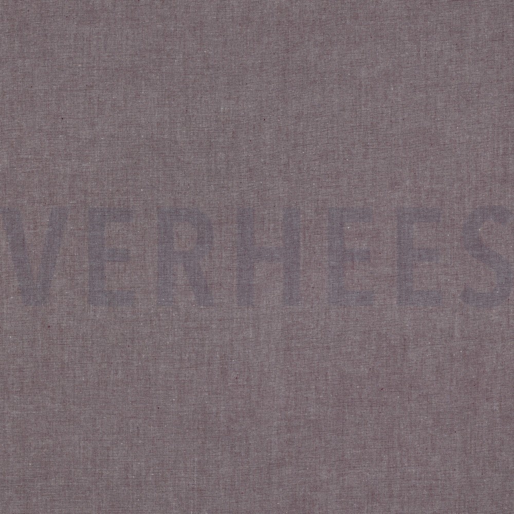 YARN DYED POPLIN AUBERGINE