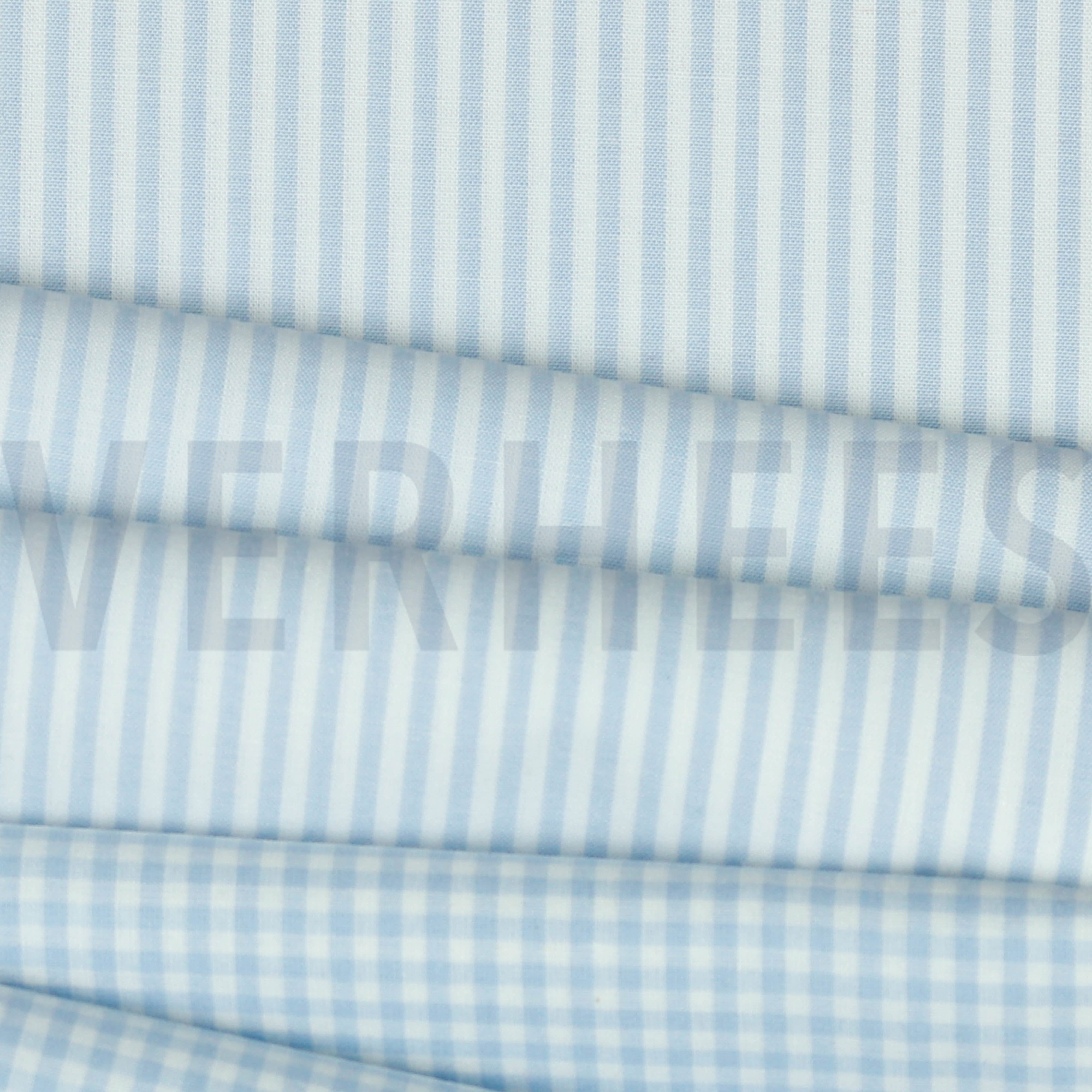 GARENGEVERFD POPLIN STREPEN 3MM 