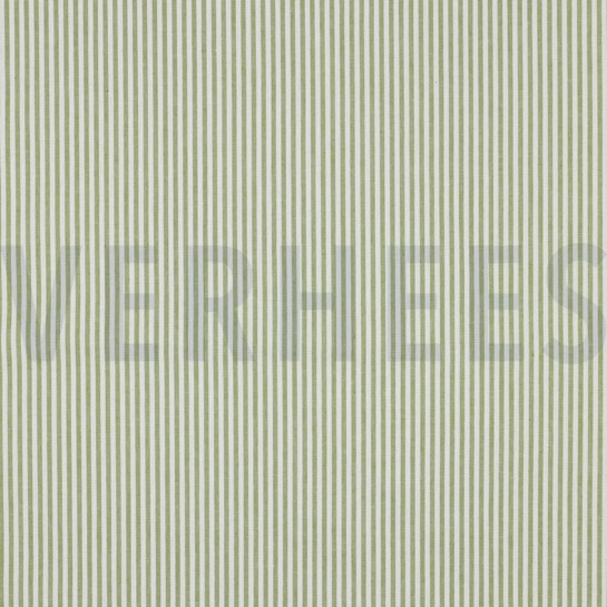 YARN DYED STRIPE 3MM OLD LIME #7