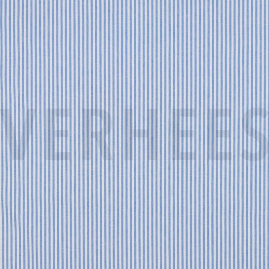 YARN DYED STRIPE 3MM SKY BLUE #7