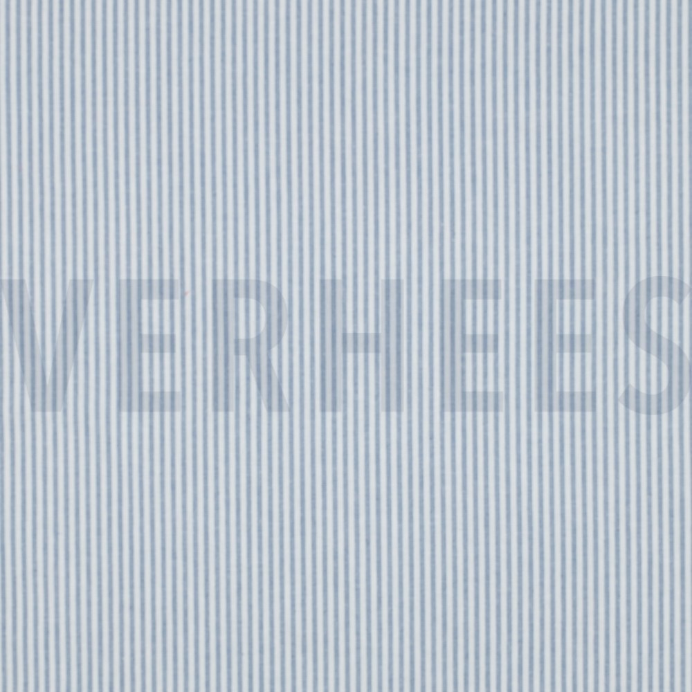 YARN DYED STRIPE 3MM BLUE