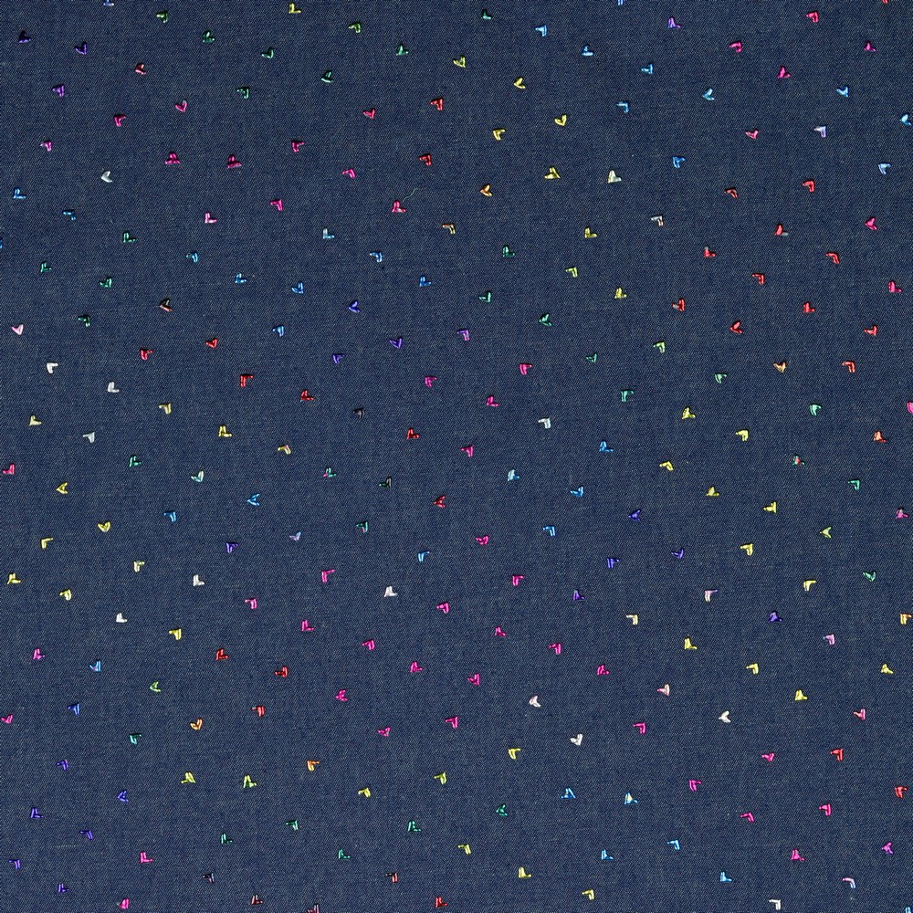 JEANS MEHRFARBIG FOLIE BLAU