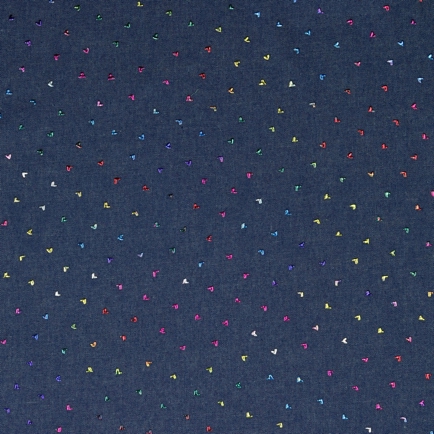 JEANS MEHRFARBIG FOLIE BLAU (hover)