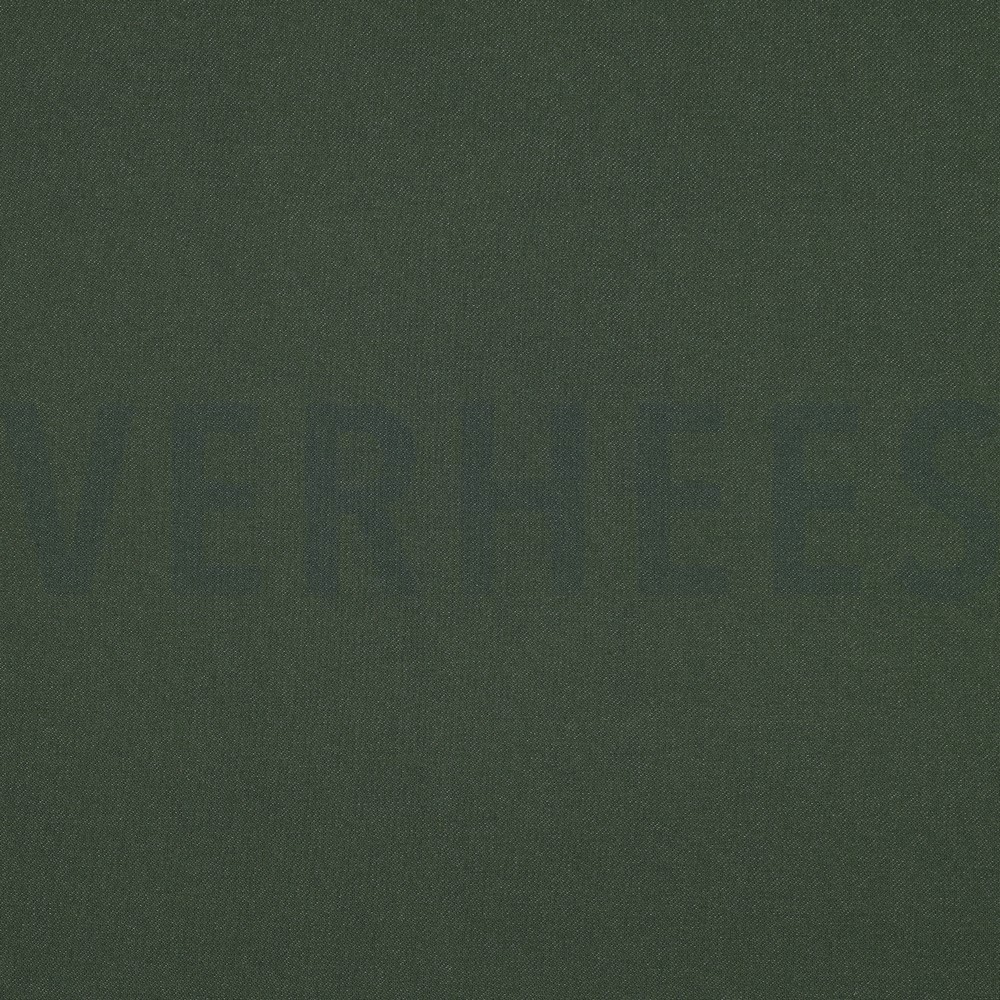 DENIM GEBREID DONKERGROEN