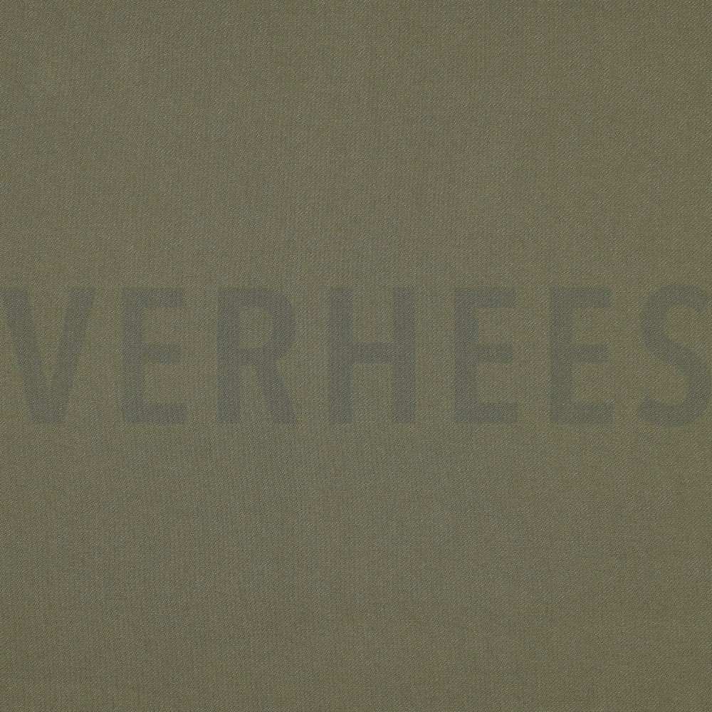 DENIM GEBREID LEGERGROEN