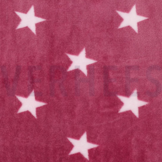 FLEECE STARS PINK #7