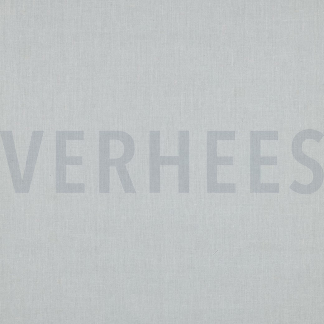 BAUMWOLLE VOILE GOTS GEBROCHEN WEISS