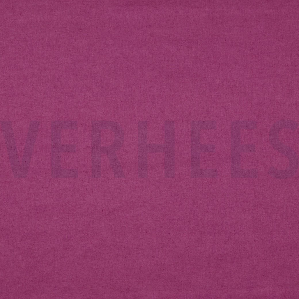 BAUMWOLLE VOILE GOTS VIOLETT