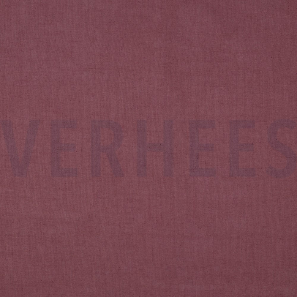 BAUMWOLLE VOILE GOTS MAULBEERE