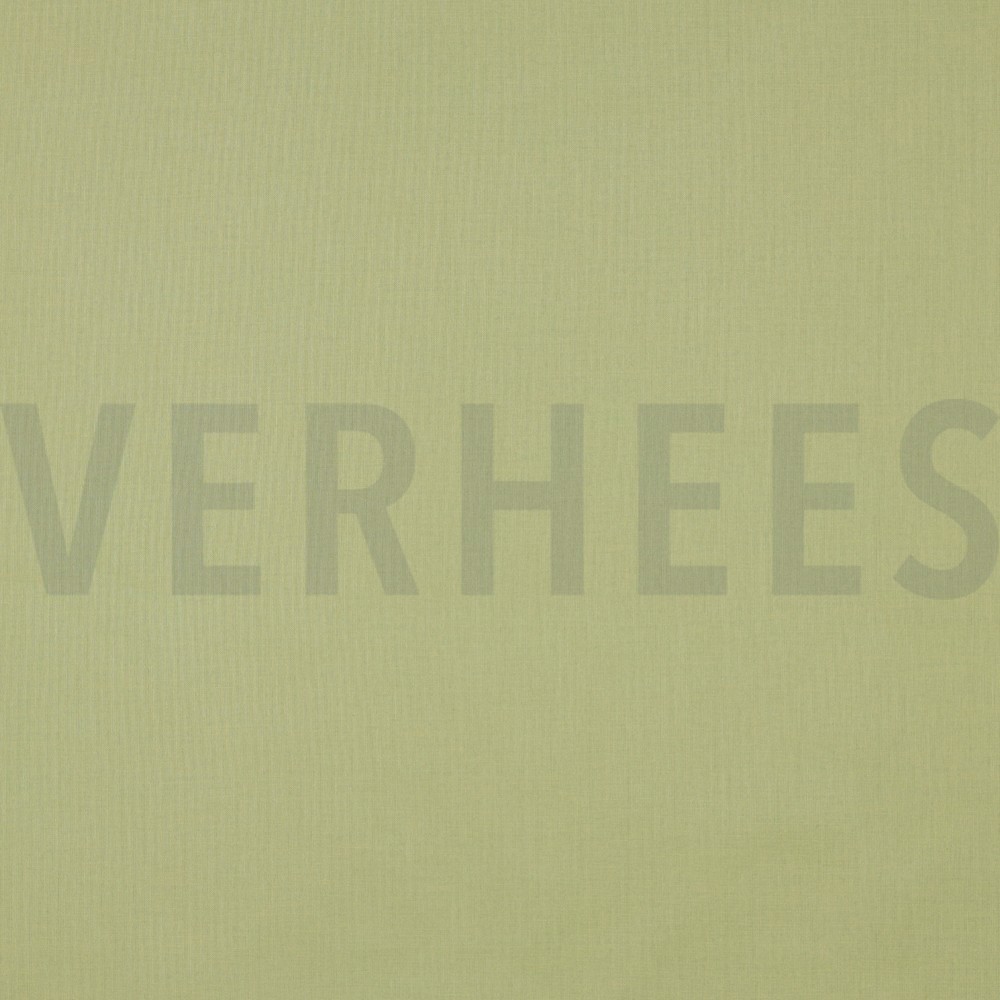 BAUMWOLLE VOILE GOTS HELLGRÜN