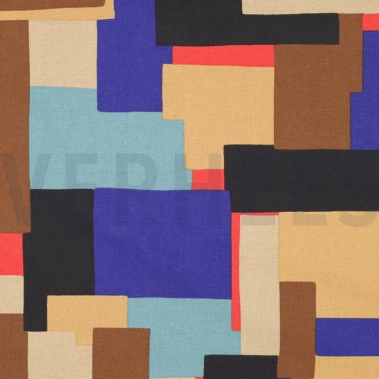 CANVAS ABSTRACT COGNAC #7