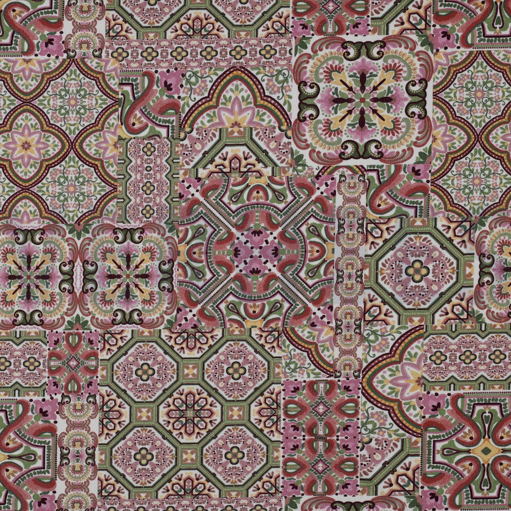 CANVAS DIGITAAL MOZAÏEK BORDEAUX