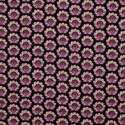 VELOURS MILLERAIES FLEURS NOIR (thumbnail)