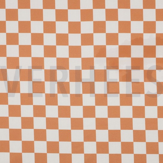 BAUMWOLLE POPELINE OBST GEBROCHEN WEISS #7