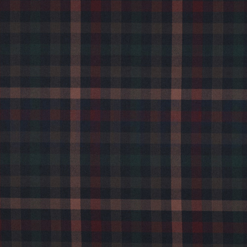 TARTAN CHECK DONKERBLAUW/ ROOD/ CAMEL/ GROEN
