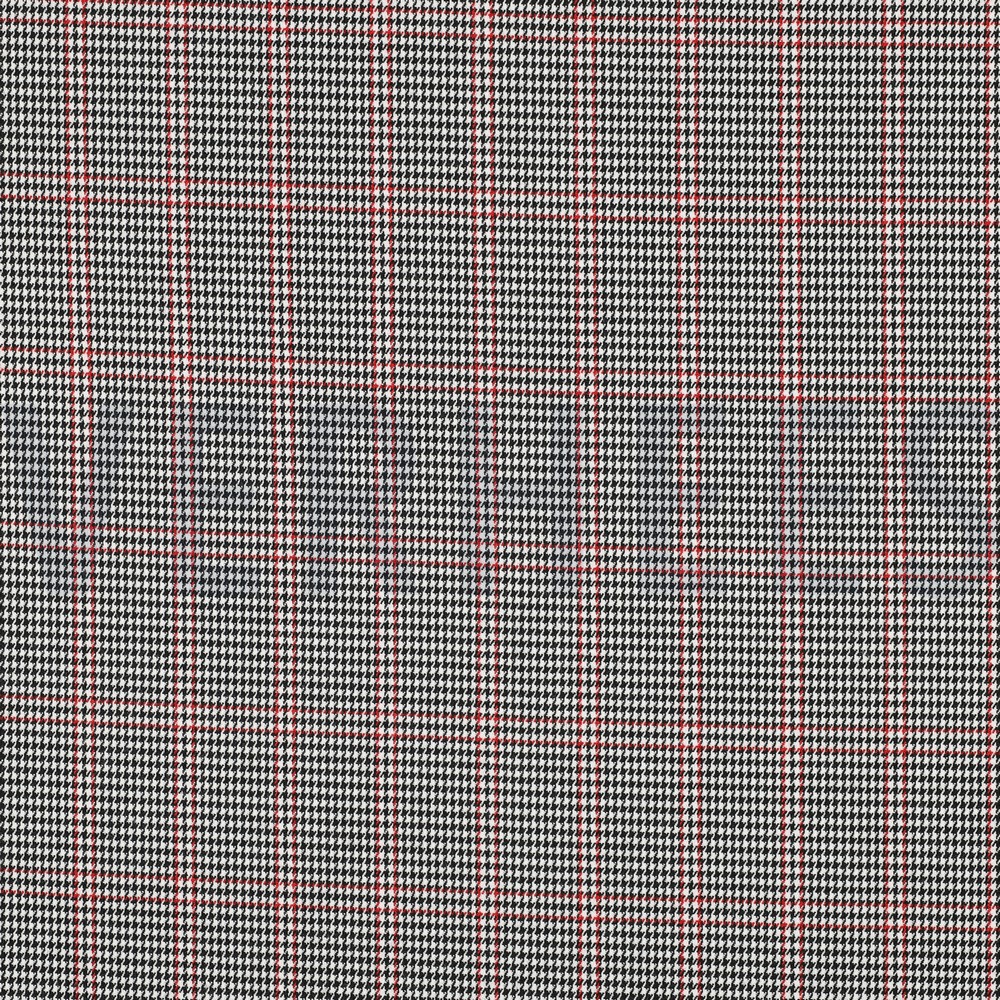 TARTAN CHECK SCHWARZ/ WEISS