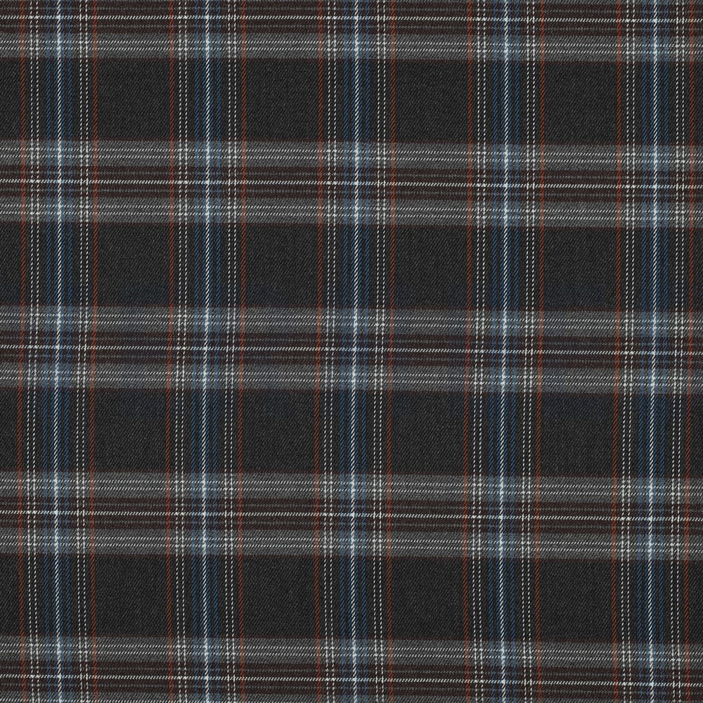 TARTAN CHECK GRIJS / LICHTBLAUW / WIT