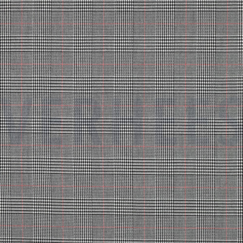 TARTAN CHECK BLACK/ WHITE