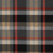 TARTAN CHECK GRAU/ORANGE/SAND (thumbnail)