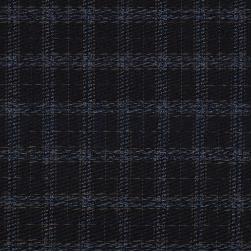 TARTAN CHECK NAVY/JEANS/CAMEL