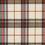 TARTAN CHECK SAND/BRAUN/ORANGE (thumbnail)
