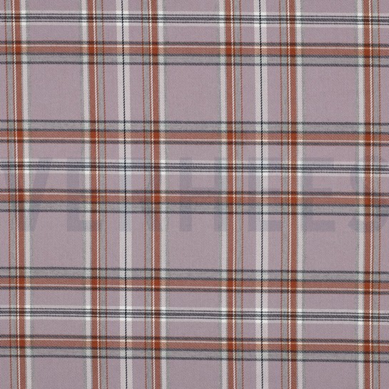 TARTAN CHECK LILA/BRUIN #7