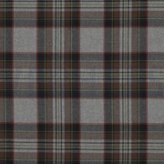 TARTAN CHECK GRIJS/BRUIN/LIMOEN (thumbnail)