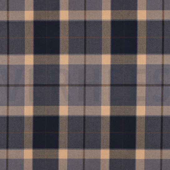TARTAN CHECK NAVY/CAMEL #7