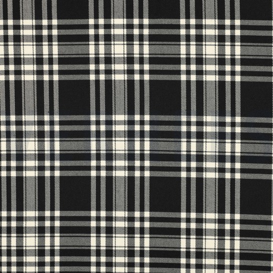 TARTAN CHECK BLACK/ECRU #7