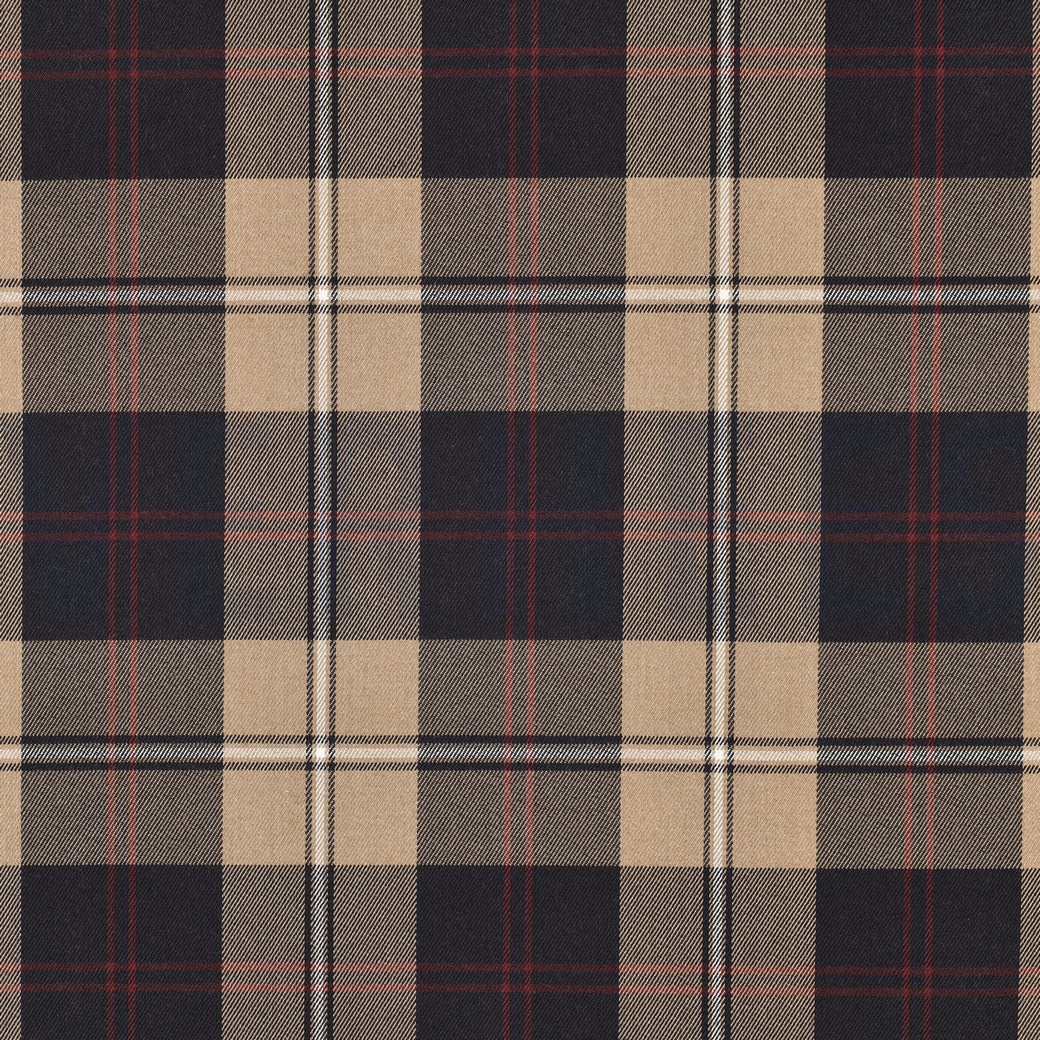 TARTAN CHECK NAVY/BEIGE