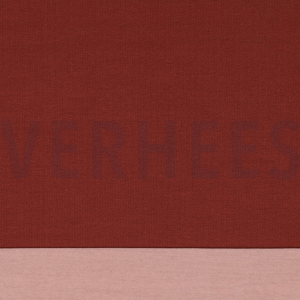 FRENCH TERRY VINTAGE ROUGE BRIQUE (hover)