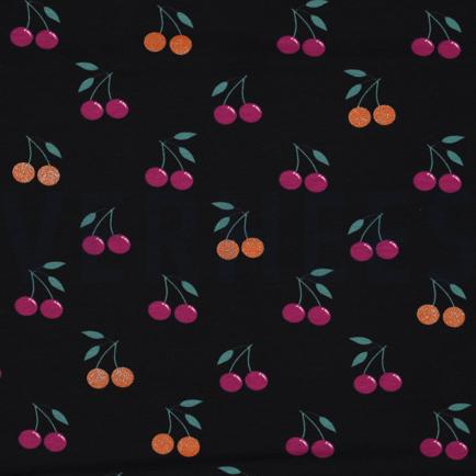 JERSEY GLITZER KIRSCHEN SCHWARZ (hover)