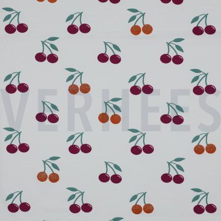 JERSEY GLITZER KIRSCHEN GEBROCHEN WEISS (hover)