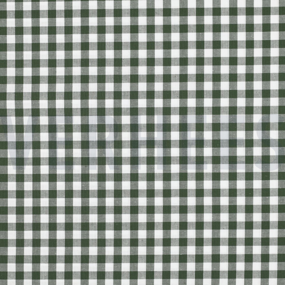CHECKS DARK GREEN