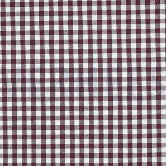CHECKS AUBERGINE #7