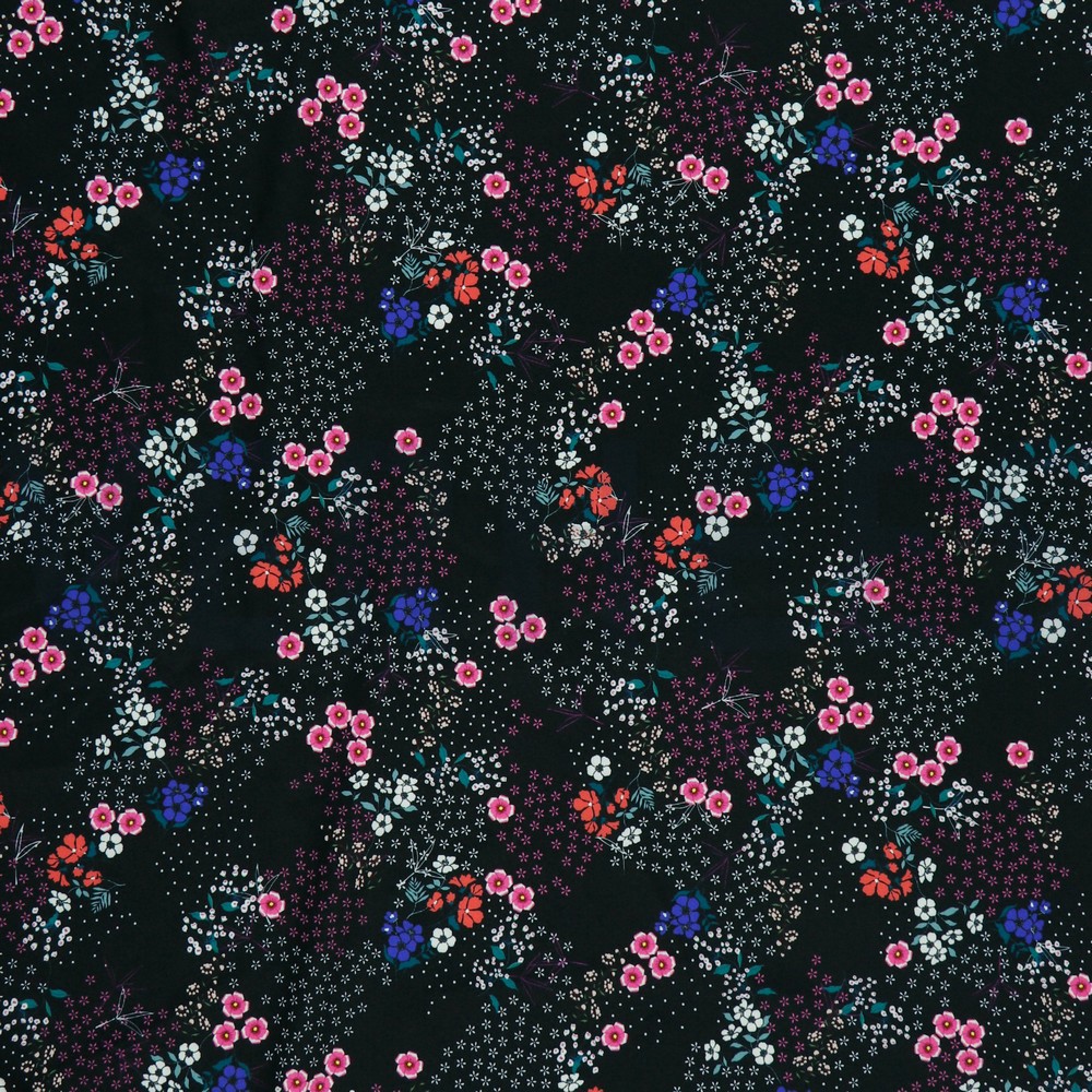 MAGNOLIA STRETCH DIGITAL BLACK