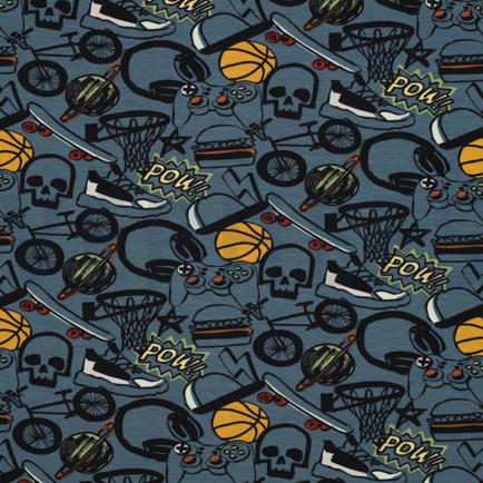JERSEY COOL JEANSBLAUW (hover)