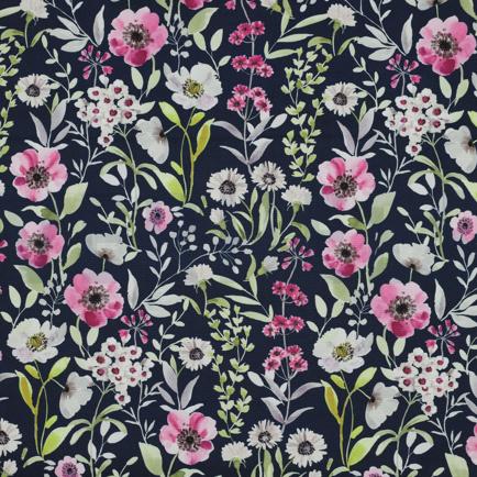 SOFTSHELL DIGITAL FLOWERS NAVY (hover)