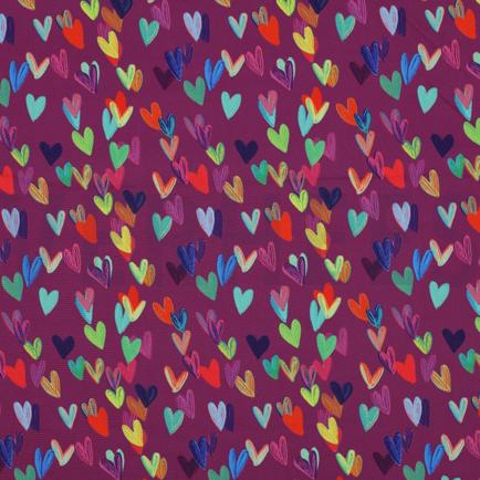 SOFTSHELL DIGITAL HEARTS PURPLE (hover)
