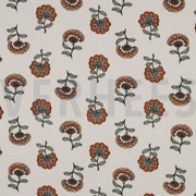 CANVAS BLUMEN ORANGE (thumbnail)