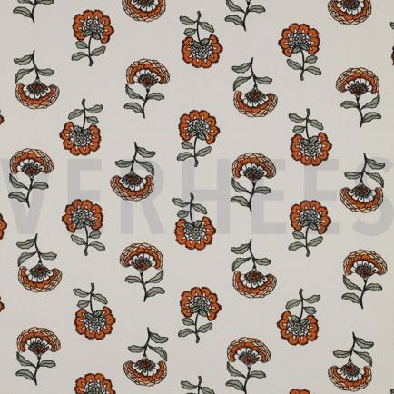 CANVAS FLOWERS ORANGE (hover)
