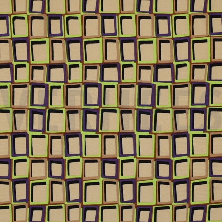 VISKOSE RADIANCE ABSTRAKT BRAUN (hover)