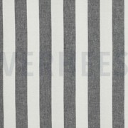 COTTON YARN DYED STRIPES & CHECKS BLACK (thumbnail)