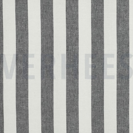 COTTON YARN DYED STRIPES & CHECKS BLACK #7