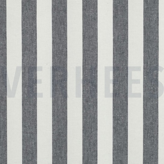 COTTON YARN DYED STRIPES & CHECKS NAVY #7