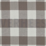 COTTON YARN DYED STRIPES & CHECKS BEIGE (thumbnail)